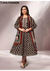 Gulabi Jaipur – Ebony Palm Print | Cotton Anarkali Suit Set